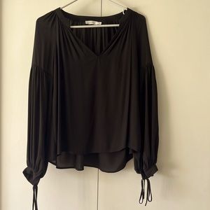 Lush black blouse
